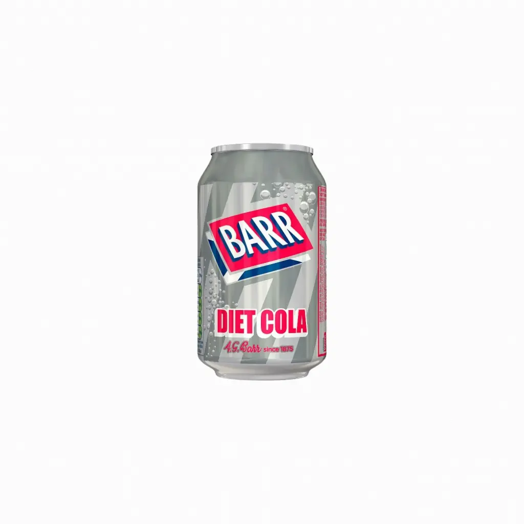 Barr Cola Diet Can