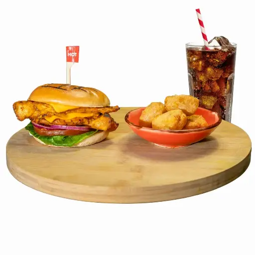 Kids Chicken Strips Burger Meal